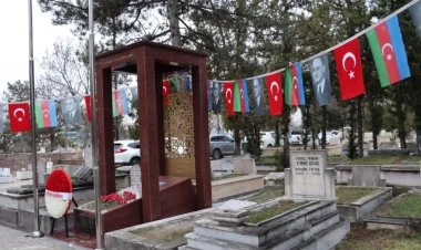 M.Ə.Rəsulzadənin məzarının abadlaşdırılması başa çatır