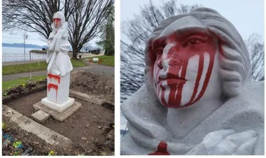 Fransada Natəvanın heykəlinə qarşı vandalizm