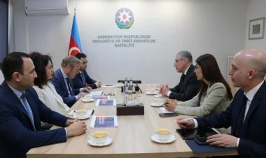Muxtar Babayev Dünya İqlim Fondunun prezidenti ilə görüşüb