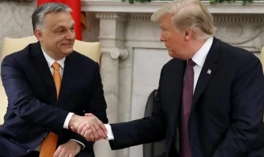 Orban Trampla Floridadakı malikanəsində görüşüb