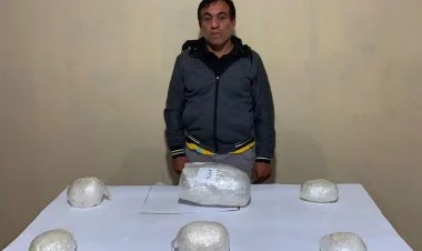 İrandan Azərbaycana narkotik keçirmək istəyən şəxs tutuldu