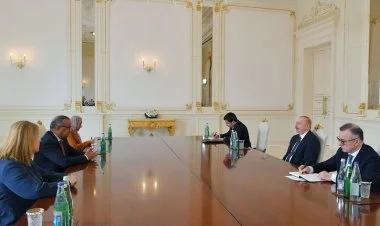 İlham Əliyev ÜST-ün Baş direktorunu qəbul etdi