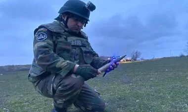 Siyəzəndə zenit mərmisi aşkarlandı VİDEO