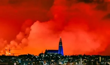 İslandiyada vulkana görə bir şəhər təxliyə olunub