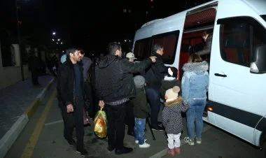 Füzuliyə daha 34 ailə yola salınıb