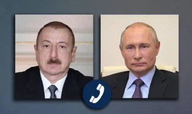 Prezident İlham Əliyev Vladimir Putinə zəng edib