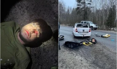 Terrorçuların olduğu avtomobil belə saxlanılıb FOTO