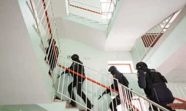 Polis Xankəndidə təhlükəsizlik tədbirləri görür VİDEO