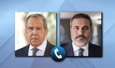 Sergey Lavrov Hakan Fidana zəng edib