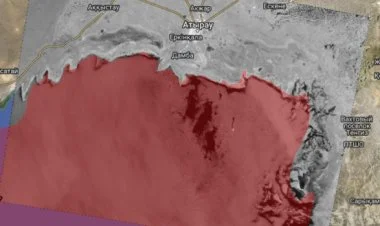 Xəzərin Qazaxıstan sektorunda böyük neft ləkəsi əmələ gəlib