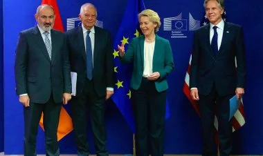 Paşinyan Brüssel görüşündən yazdı