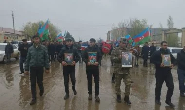 Şəhid Ülvi Bağırov dəfn olundu