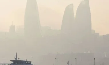 Bakıda duman müşahidə olunur