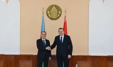Ceyhun Bayramov Belarus XİN rəhbəri ilə görüşüb