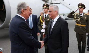 Tokayev Ermənistanda səfərdədir