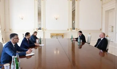 İlham Əliyev Kayrat Sarıbayı qəbul etdi
