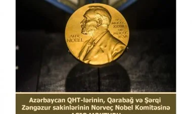 Norveç Nobel Komitəsinə açıq məktub
