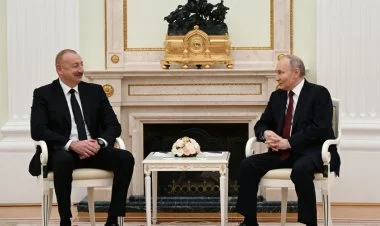 İlham Əliyevin Vladimir Putinlə təkbətək görüşü olub VİDEO