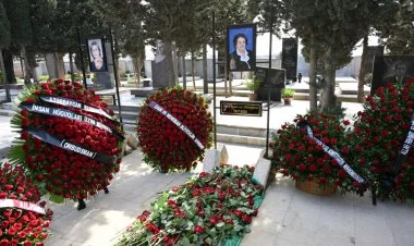 Elmira Süleymanova II Fəxri xiyabanda dəfn olundu