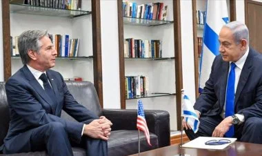 Qüdsdə Netanyahu ilə Blinken arasında qapalı görüş keçirilir
