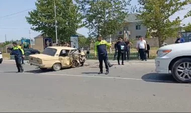 Ağdamda yol qəzası olub, ölən və xəsarət alanlar var