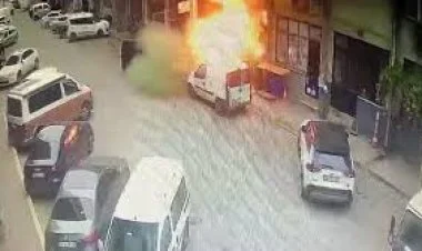 İstanbulda müəssisədə partlayış baş verib, yaralananlar var