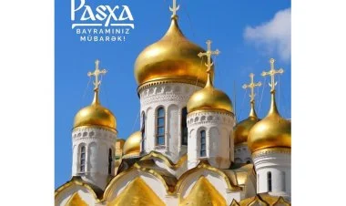 Mehriban Əliyeva pravoslav xristian icmasını təbrik edib