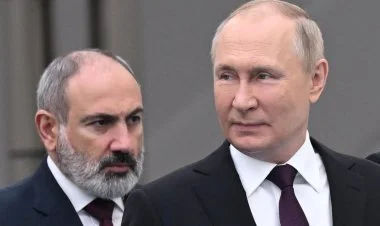 Paşinyan Putinin andiçmə mərasiminə gedəsi olmadı