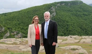 ABŞ səfiri Şuşadan paylaşım etdi: "Xoşbəxtəm" VİDEO