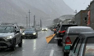 Yuxarı Lars yolu tamam bağlandı