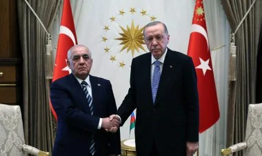 Ərdoğan Əli Əsədovu qəbul edib