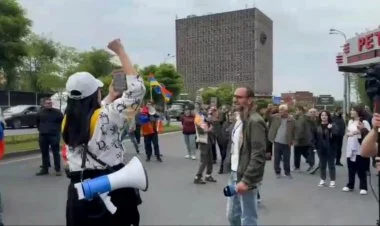 İrəvanda etirazlar başladı