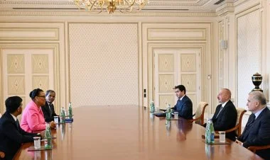 İlham Əliyev Millətlər Birliyinin Baş katibini qəbul edib