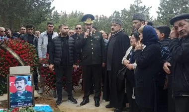 Sumqayıtda Birinci Qarabağ müharibəsinin şəhidi dəfn edilib