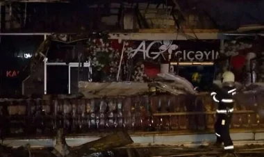 FHN gül mağazasında baş vermiş yanğınla bağlı məlumat yayıb