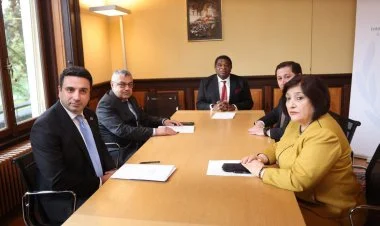 Azərbaycan və Ermənistan parlamentlərinin spikerləri görüşüb