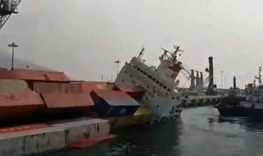 Qara dənizdə gəmi batıb