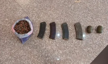 Oğuzda qumbara və sursat aşkarlanıb