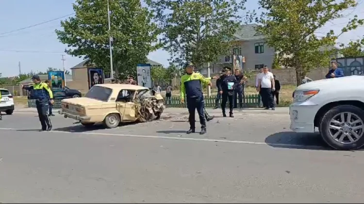 Ağdamda yol qəzası olub, ölən və xəsarət alanlar var