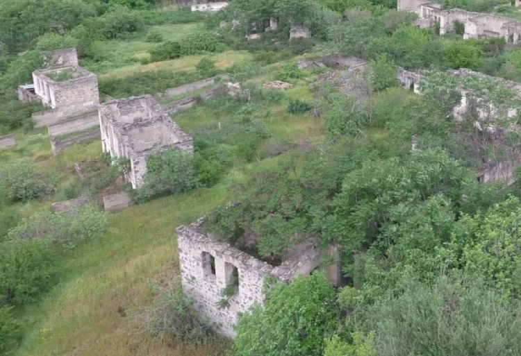 Qubadlının Xanlıq kəndində kəllə sümüyü aşkar edilib