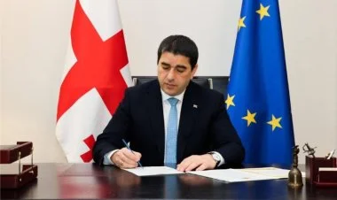 Gürcüstan parlamentinin sədri qalmaqallı qanunu imzaladı