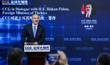 Hakan Fidan Çində səfərdədir