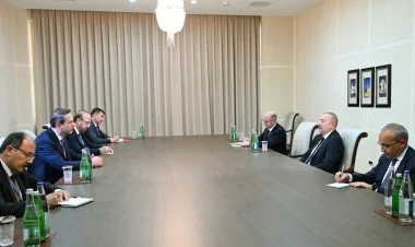 İlham Əliyev Alparslan Bayraktarı qəbul edib