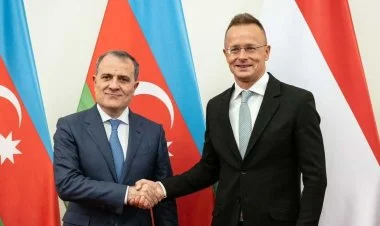 Azərbaycan və Macarıstan XİN rəhbərlərinin mətbuat konfransı