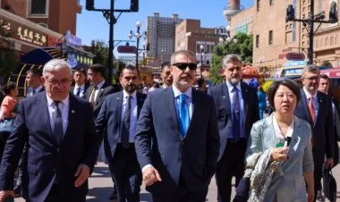 Hakan Fidan Çinin Sincan Uyğur muxtar bölgəsini ziyarət edib