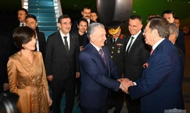 Özbəkistan Prezidenti Türkiyədə rəsmi səfərdədir