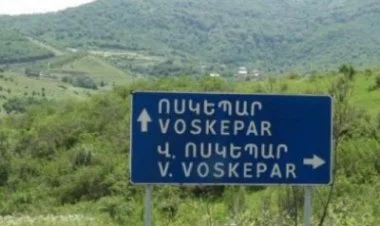 Ermənistan əsgəri Azərbaycanla sərhəddə minaya düşüb