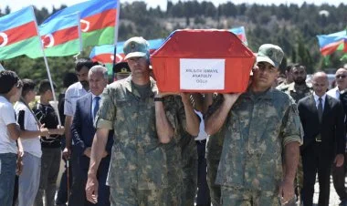 Şəhid İsmayıl Xəlilov Mehdiabadda dəfn edildi