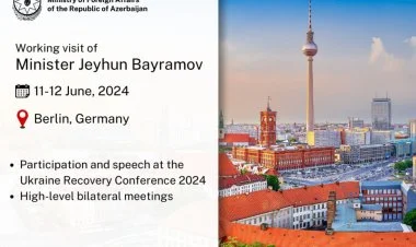 Ceyhun Bayramov Almaniyaya işgüzar səfərə yola düşüb