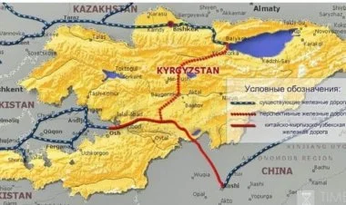Çin, Qırğızıstan və Özbəkistan dəmir yolu tikəcək